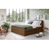 Home affaire Boxspringbett "Sacy", Boxbett inkl. Topper, 2 Matratzen, Härtegrade H2, H3 und H4 wählbar