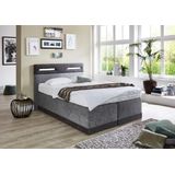 Westfalia Schlafkomfort Boxspringbett, mit LED-Beleuchtung