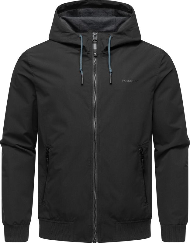 Ragwear Outdoorjacke "Perci", mit Kapuze, Stylische Herren Übergangsjacke mit großer Kapuze