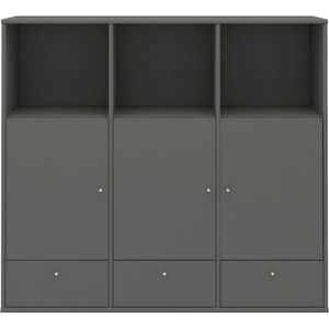 Hammel Furniture Highboard "Mistral Hochkommode, Hochschrank", mit Türen und Schubladen, Breite: 133cm, anpassungsbar Designmöbel