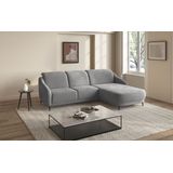 sit&more Ecksofa "Blues L-Form", wahlweise mit Klapptisch und USB