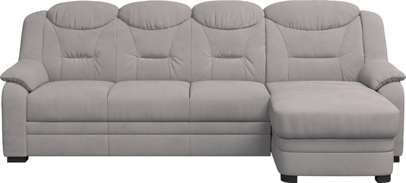 COTTA Ecksofa "Marcus L-Form", Bequemes Ecksofa in klassischem Design mit hoher Rückenlehne