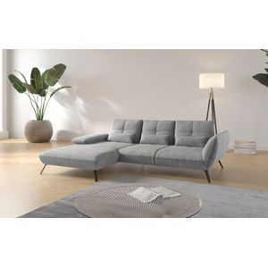 Places of Style Ecksofa "Mikado L-Form", inkl. Sitztiefenverstellung und Armteilverstellung
