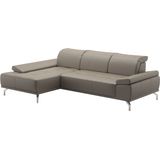 Places of Style Ecksofa "Caluna", Inkl.Sitztiefenverstellung