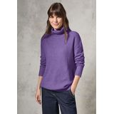 Cecil Rollkragenpullover, aus softem Materialmix