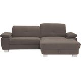 alina Ecksofa "Becca", inkl. Kopfteilverstellung, wahlweise mit Bettfunktion und Bettkasten