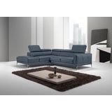 Egoitaliano Ecksofa "Claudie, Designsofa mit extrakomfortablem Sitzkomfort", Inkl. Kopfteilverstellung, L-Form
