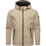 Ragwear Softshelljacke "Shellwie", mit Kapuze, Wasserdichte Herren Übergangsjacke mit Kapuze