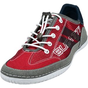 bugatti Slip-On Sneaker, Freizeitschuh, Halbschuh, Slipper mit Kontrastnähten- und besätzen