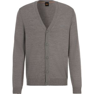 BOSS ORANGE Strickjacke "Avac CD", mit tiefem V-Ausschnitt