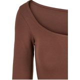 URBAN CLASSICS Langarmshirt "Urban Classics Damen Ladies Organic Longsleeve Body", (1 tlg.)