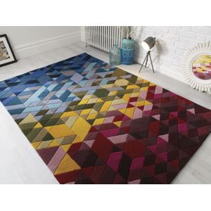 FLAIR RUGS Wollteppich "Kingston", rechteckig, 10 mm Höhe