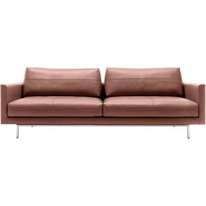 Creation BY ROLF BENZ 3,5-Sitzer "CR.414, Designsofa, edles Sofa, Loungesofa, Ledersofa, klares Design", aus Leder oder Chenille, erstklassiger Sitzkomfort, legere Polsterung