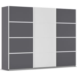 rauch Kleiderschrank "Schwebetürenschrank OTTO´s Choice Garderobe Schrank TOP ANGEBOT Avola", (in 3 verschiedenen Ausstattungen BASIC/CLASSIC/PREMIUM), mit eleganten Zierleisten in Chrom, Schwarz oder Weiß MADE IN GERMANY