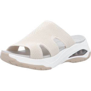 RIEKER Sport Pantolette "vegan", Sommerschuh, Hausschuh, Keilabsatz, in der Maschine waschbar