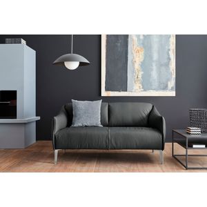 W.SCHILLIG 2-Sitzer "sally", mit Metall-Winkelfüßen in Chrom glänzend, Breite 154 cm