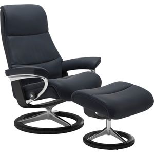 Stressless Fußhocker "View", mit Signature Base,Gestell Schwarz