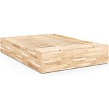 Karup Design Bettgestell "Basement Bed, Stauraumbett, Bett optional mit oder ohne Sitzbank", Bett mit integriertem Stauraum, inkl Lattenrost, FSCzertifiert