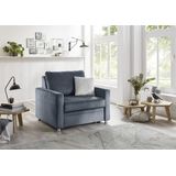 Die PlanBar Schlafsofa "MP-PD19021", mit Längsschläferfunktion 80x210 cm