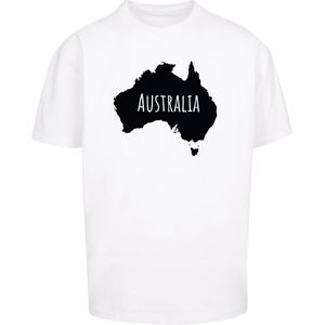 Merchcode T-Shirt "Merchcode Herren Australia Heavy Oversize Tee-BY102", (1 tlg.)
