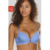 LASCANA Push-up-BH "Eleonora", mit feiner Schnürung in Satin-Optik und Bänderdetail, sexy Dessous