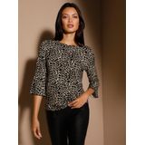 CREATION L PREMIUM Print-Shirt "Viskose-Seiden-Shirt", (1 tlg.)