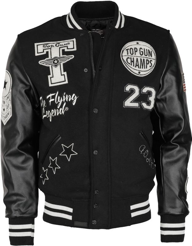 TOP GUN Collegejacke "TG20213031"