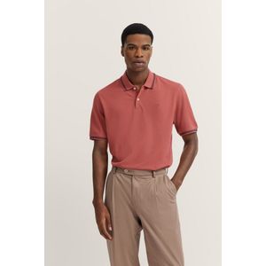 bugatti Poloshirt, mit Kontraststreifen und Bruststickerei