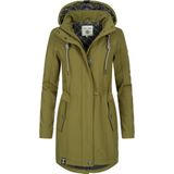 PEAK TIME Softshelljacke "L60013", mit Kapuze, wasserabweisender Übergangs-Mantel mit abnehmbarer Kapuze