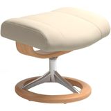 Stressless Hocker "Garda", mit Signature Base, Gestell Eichefarben