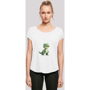 F4NT4STIC T-Shirt "Süßer grüner Dino", Premium Qualität