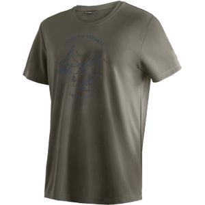 Maier Sports T-Shirt "Dieter Print", Herren Funktionsshirt, Freizeitshirt mit Aufdruck, Regular Fit