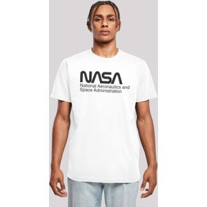 F4NT4STIC T-Shirt "NASA Logo One Tone", Print