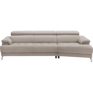 Egoitaliano Ecksofa "Soul, extravagantes Designsofa, Megasofa, super bequem, tolle Details", mit Trapez-Abschlußelement, inkl verstellbarer Kopfteile