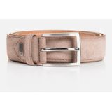 MONTI Ledergürtel, 3,5 cm breit, Business-Casual, Veloursleder, kürzbar