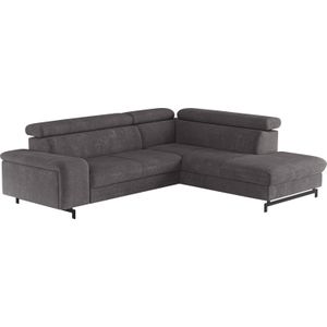 COTTA Ecksofa "Emma L-Form", mit Kopfteilverstellung, wahlweise mit Bettfunktion & Bettkasten