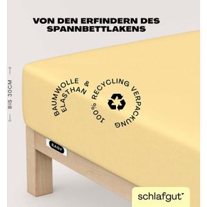 Schlafgut Spannbettlaken "EASY Jersey Elasthan", MADE IN GREEN by OEKO-TEX