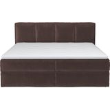 Home affaire Boxspringbett "Sacy", Boxbett inkl. Topper, 2 Matratzen, Härtegrade H2, H3 und H4 wählbar