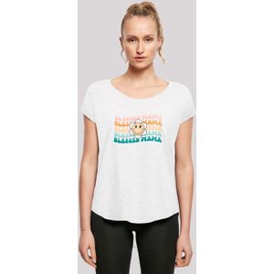 F4NT4STIC T-Shirt "Mothers Day Blessed Mama Playful Lettering Vintage Inspired", Premium Qualität