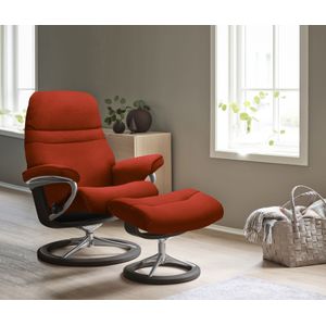 Stressless Fußhocker "Sunrise", mit Signature Base, Gestell Wenge