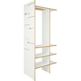 Tojo Garderobe "angeber 500 + 800", kann frei oder an der Wand stehen, Breite/Höhe: 50/180 cm
