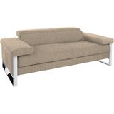 W.SCHILLIG 2-Sitzer "finn", German Design Award 2016, Fußgestell Chrom glänzend, Breite 210 cm