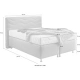 Westfalia Schlafkomfort Boxspringbett "Sigma"