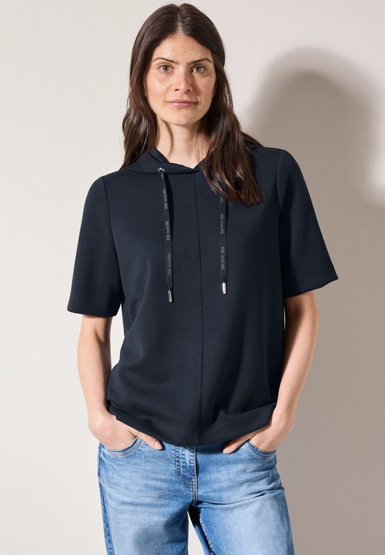 Cecil Sweatshirt, aus softem Materialmix