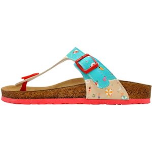 DOGO Zehentrenner "Lila Dogo Lila Sandalen Damen Sandalen/ Sandaletten / Female", Vegan