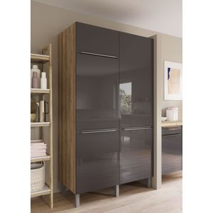 OPTIFIT Pantryküche "Lilly2", Breite 120 cm, wahlweise mit E-Geräten