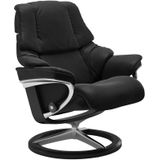 Stressless Relaxsessel "Reno", mit Signature Base, Größe S, M & L, Gestell Schwarz
