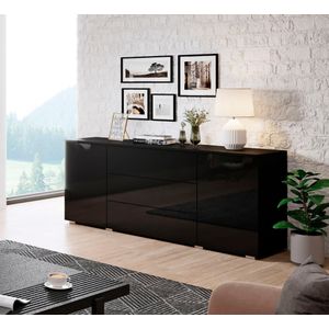 INOSIGN Sideboard "PARIS", (1 St.), Moderne 150cm breite grifflose Kommode, vielseitig einsetzbar