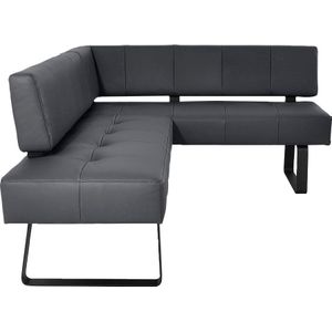 K+W Komfort & Wohnen Eckbank "Spider II", Sitzsteppung, bequem durch Sandwichbauweise, 2 Stellmaße