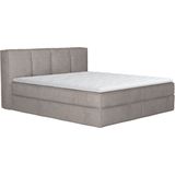 Home affaire Boxspringbett "Sacy", Boxbett inkl. Topper, 2 Matratzen, Härtegrade H2, H3 und H4 wählbar